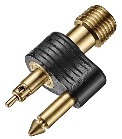 Liitin tankkiin 1/4" NPT kierre uros Evinrude/Johnson